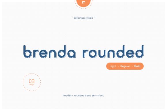 Brenda Rounded Font - Featured Image