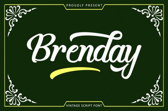 Brenday Font - Featured Image