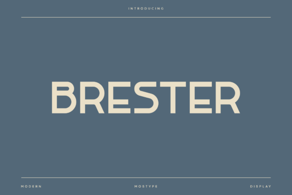 Brester Font - Featured Image