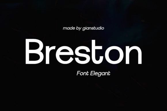 Breston Font - Featured Image