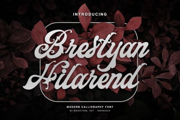 Brestyan Hilarend Font - Featured Image