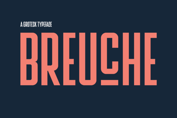 Breuche Font - Featured Image