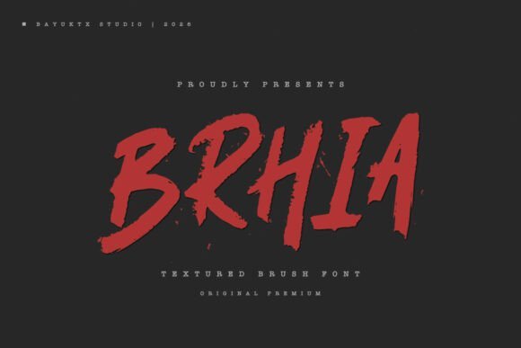 Brhia Font - Featured Image
