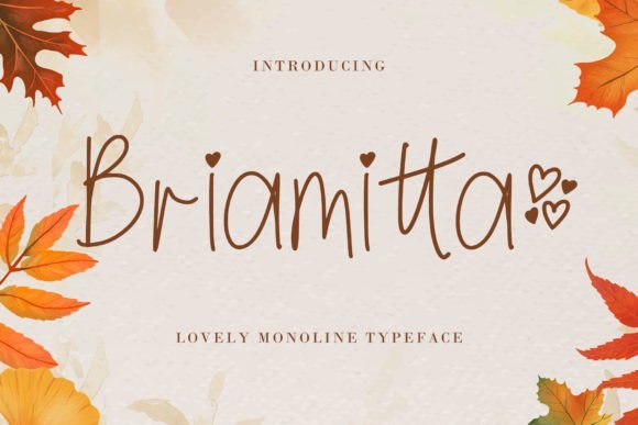 Briamitta Font - Featured Image