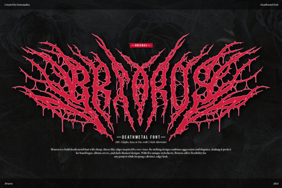 Briaros Font - Featured Image