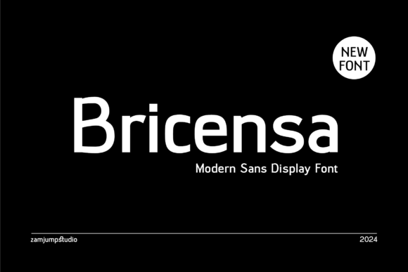 Bricensa Font - Featured Image