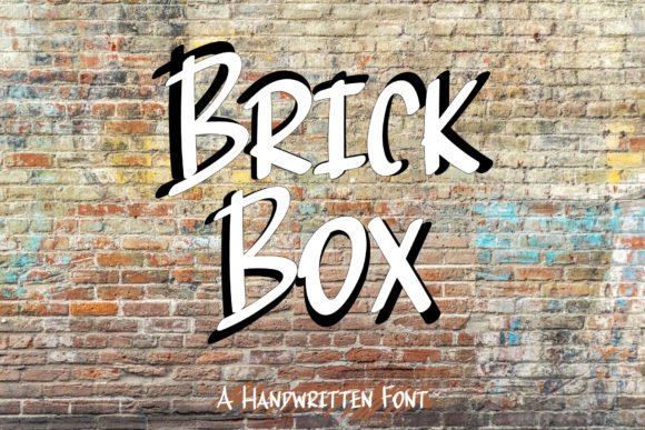 Brick Box Font - Featured Image