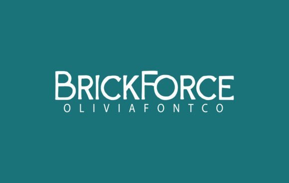 Brickforce Font - Featured Image