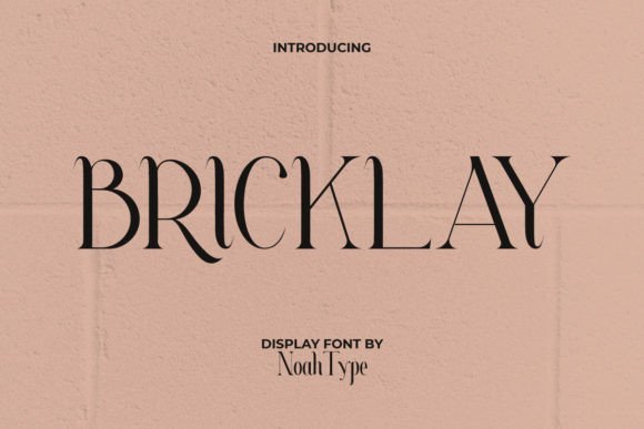 Bricklay Font - Featured Image