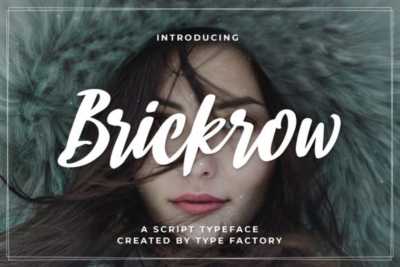 Brickrow Font - Featured Image