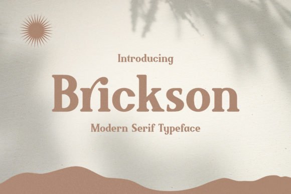 Brickson Font - Featured Image