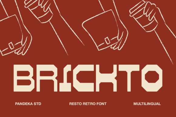 Brickto Font - Featured Image