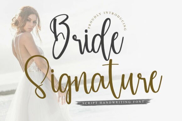 Bride Signature Font - Featured Image