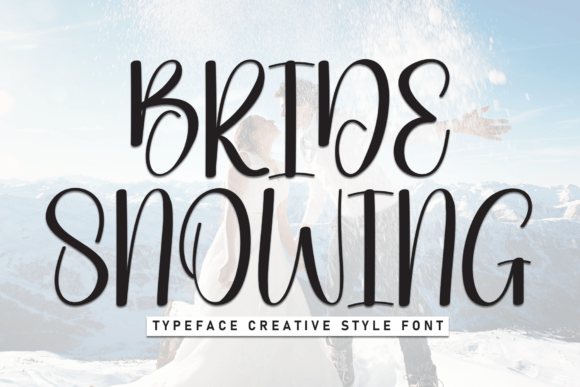 Bride Snowing Font - Featured Image