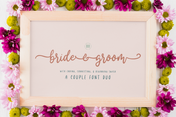 Bride and Groom Font - Featured Image