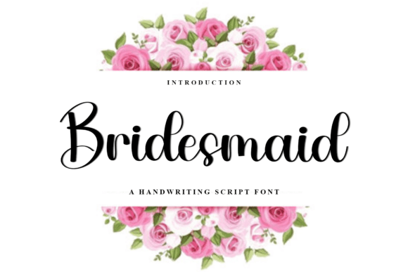 Bridesmaid Font - Featured Image