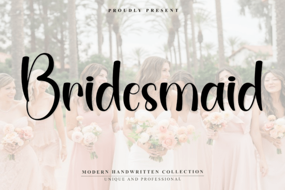 Bridesmaid Font - Featured Image