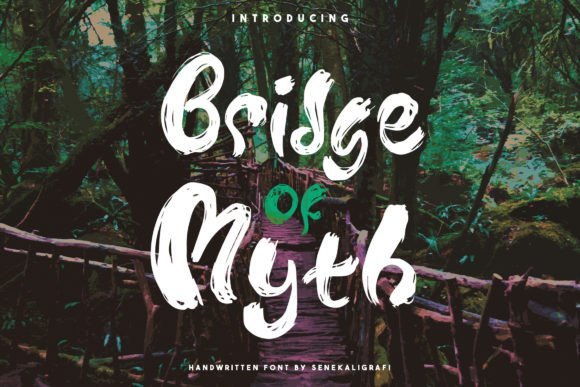 Bridge of Myth Font - Featured Image