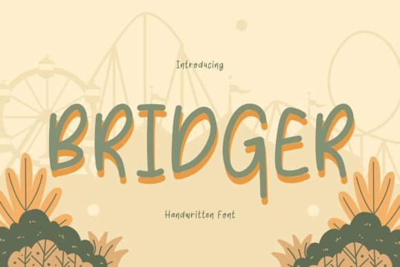 Bridger Font - Featured Image
