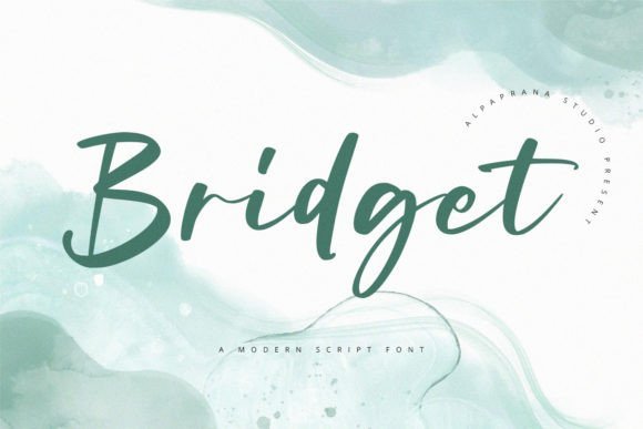Bridget Font - Featured Image
