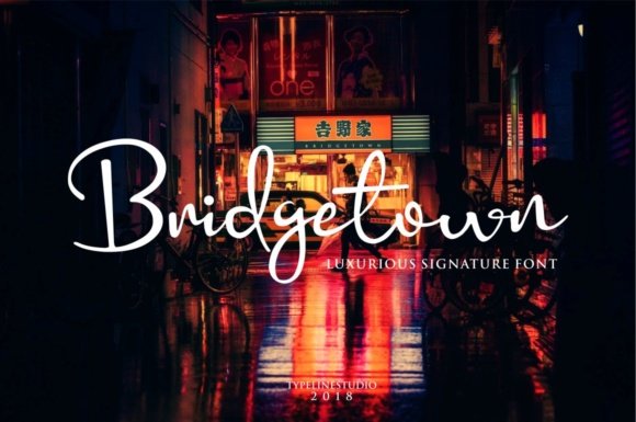 Bridgetown Font - Featured Image