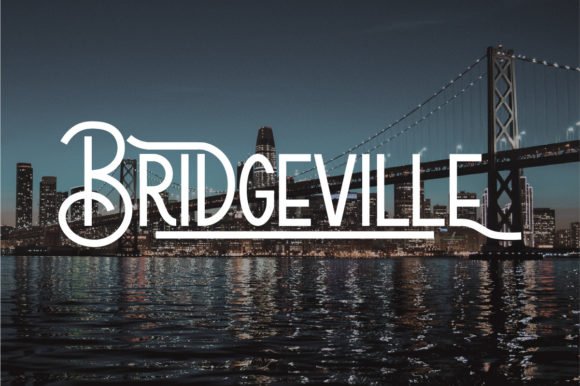 Bridgeville Font - Featured Image
