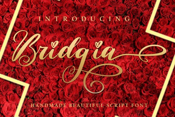 Bridgia Font - Featured Image