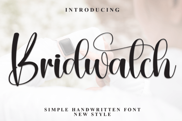 Bridwatch Font - Featured Image