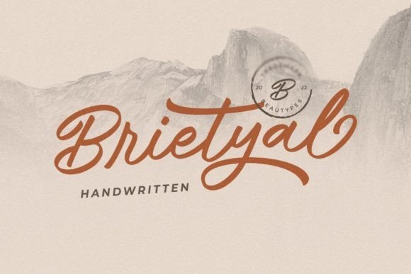 Brietyal Font - Featured Image