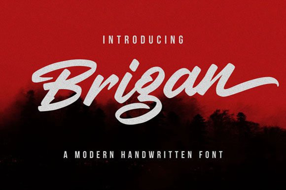 Brigan Font - Featured Image