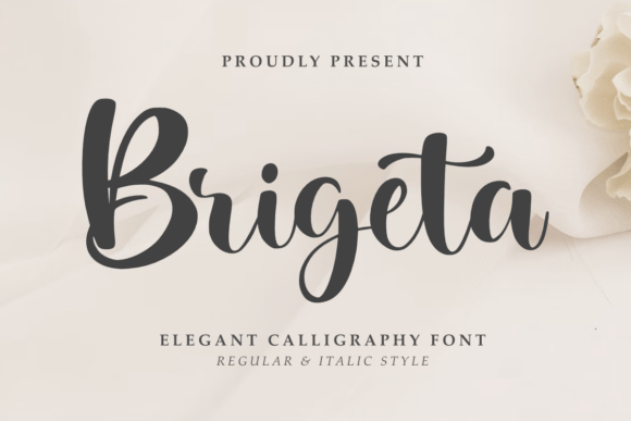 Brigeta Font - Featured Image