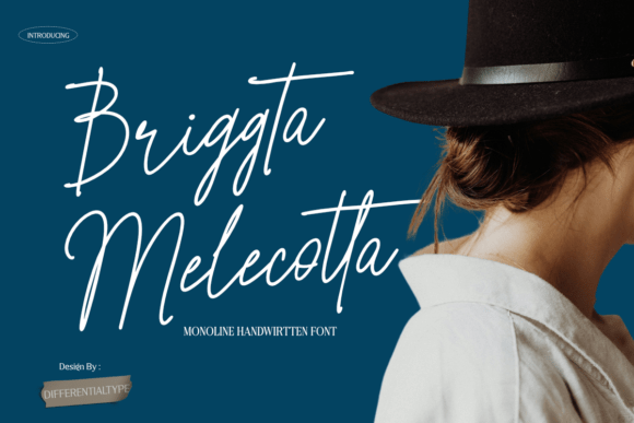 Briggta Melecotta Font - Featured Image