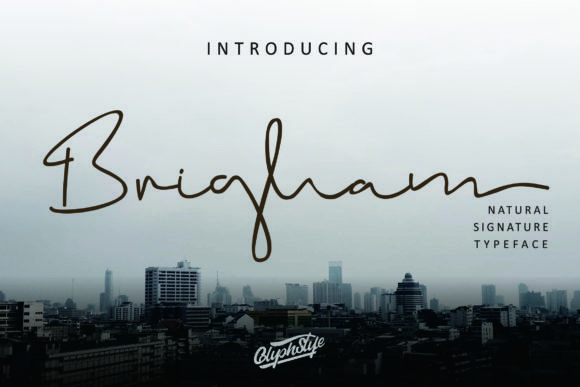 Brigham Script Font - Featured Image