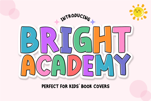 Bright Academy Font - Featured Image