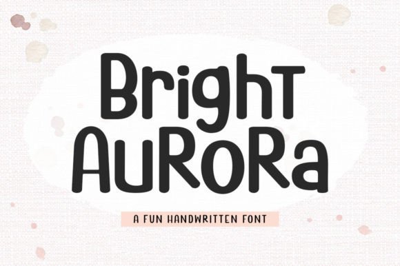Bright Aurora Font - Featured Image