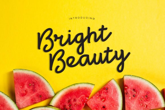 Bright Beauty Font - Featured Image