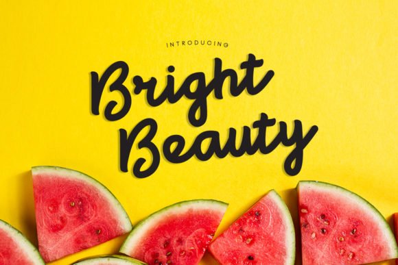 Bright Beauty Font - Featured Image