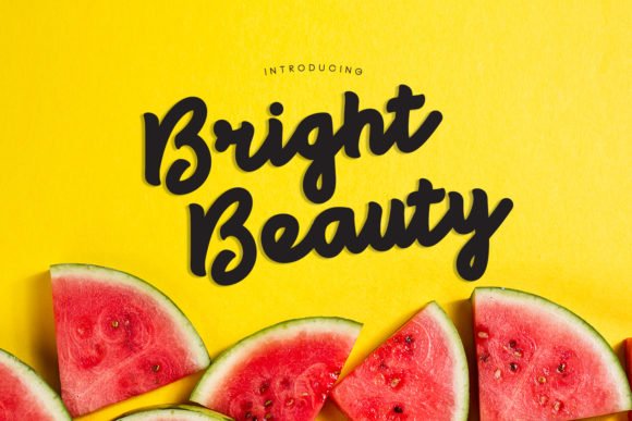 Bright Beauty Font - Featured Image