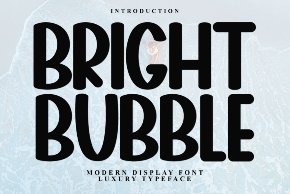 Bright Bubble Font - Featured Image
