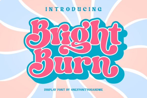 Bright Burn Font - Featured Image