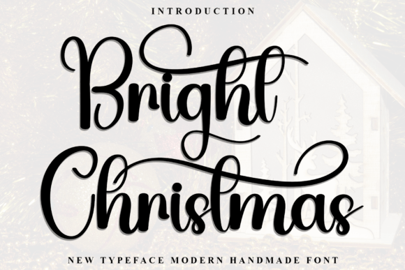 Bright Christmas Font - Featured Image