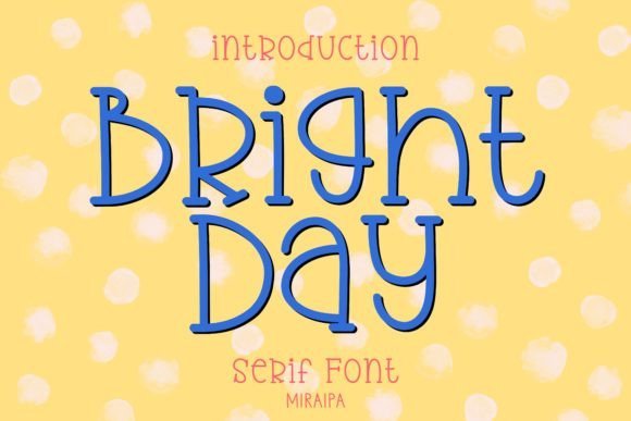 Bright Day Font - Featured Image
