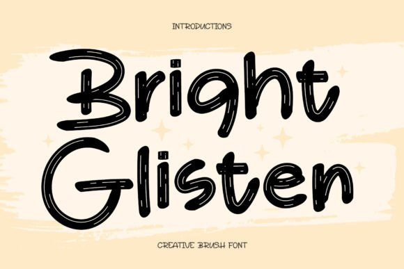 Bright Glisten Font - Featured Image