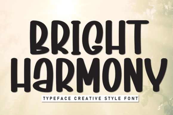 Bright Harmony Font - Featured Image