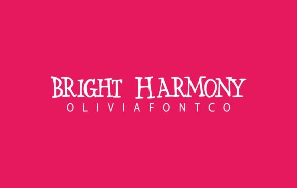 Bright Harmony Font - Featured Image