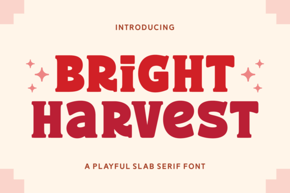 Bright Harvest Font - Featured Image