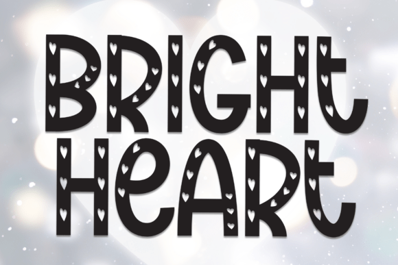 Bright Heart Font - Featured Image