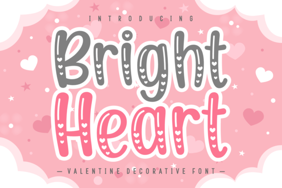 Bright Heart Font  Font - Featured Image
