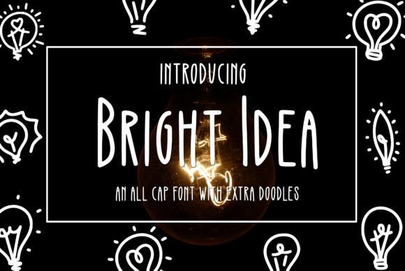 Bright Idea Font - Featured Image