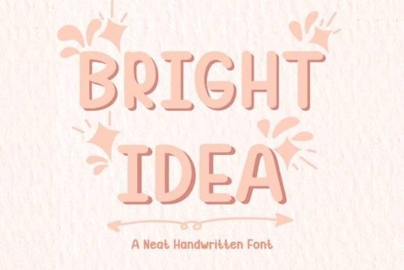Bright Idea Font - Featured Image